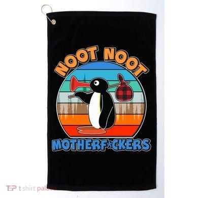 Pengu Noot Noot MotherF*ckers Golf Towel