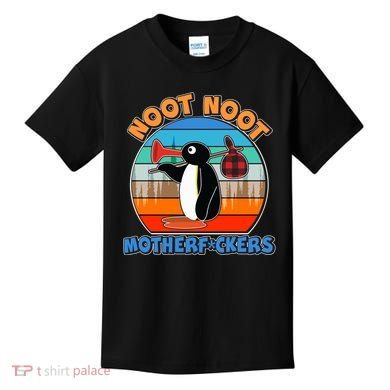 Pengu Noot Noot MotherF*ckers Kids T-Shirt