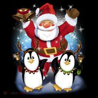 Penguin Dance With Santa Coffee Mug thumb 5