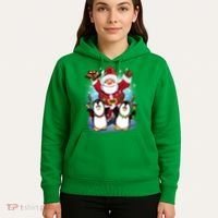 Penguin Dance With Santa Hoodie thumb 5