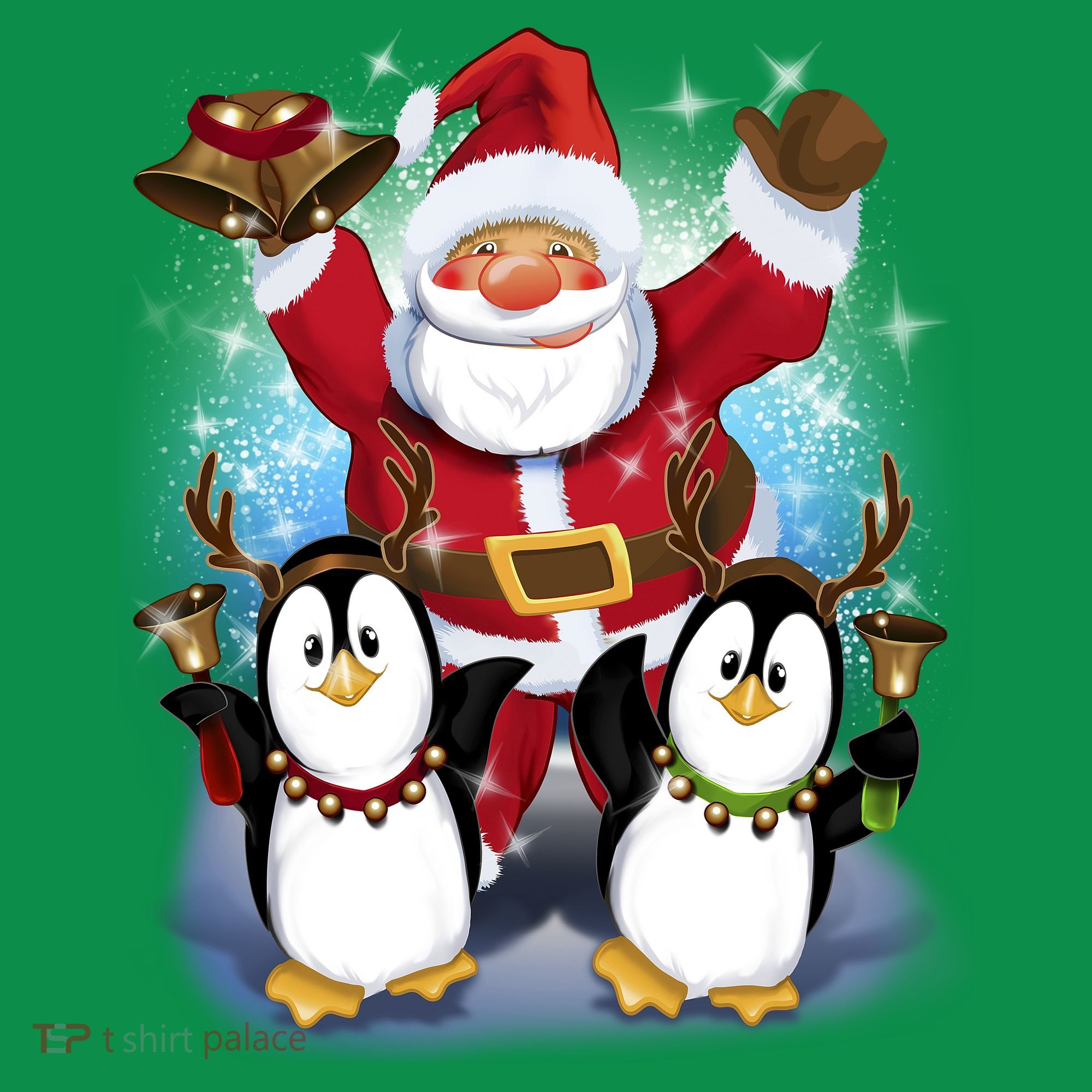 Penguin Dance With Santa Sweatshirt