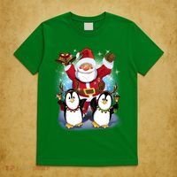 Penguin Dance With Santa T-Shirt thumb 5