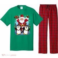 Penguin Dance With Santa Pajama Set thumb 0