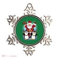 Penguin Dance With Santa Ornament thumb 0