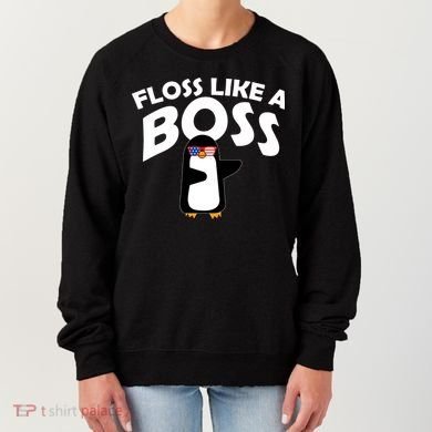 Penguin Floss Like A Boss Women's Sweatshirt
