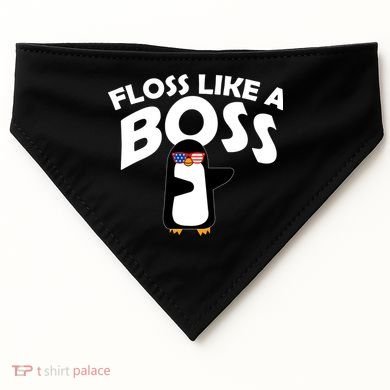Penguin Floss Like A Boss USA-Made Doggie Bandana