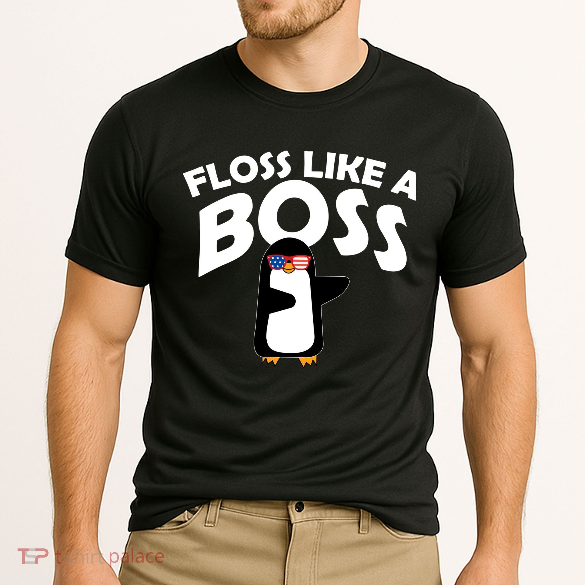 Penguin Floss Like A Boss Cooling Performance Crew T-Shirt