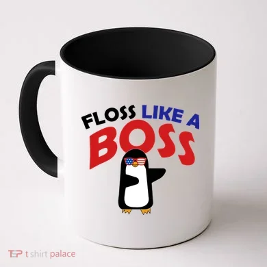 Penguin Floss Like A Boss Coffee Mug