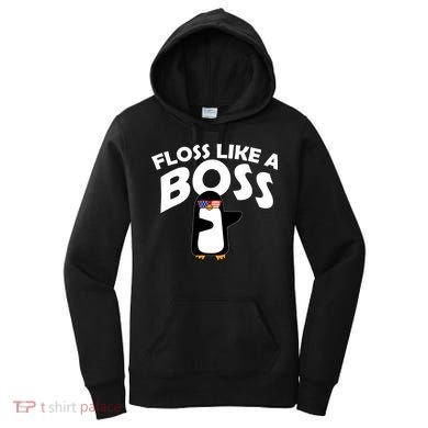 Penguin Floss Like A Boss Women's Hoodie
