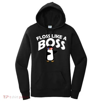 Penguin Floss Like A Boss Women's Hoodie