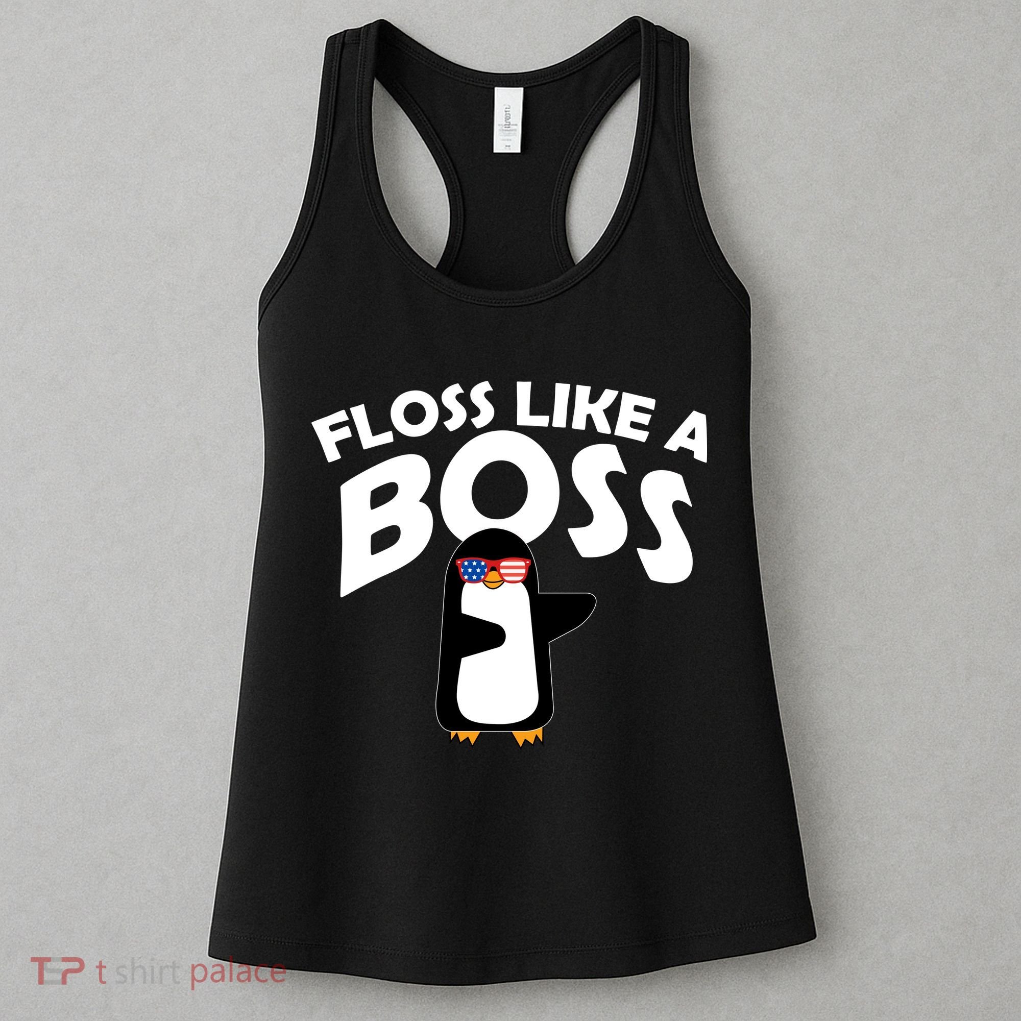 Penguin Floss Like A Boss Women's Tank Top