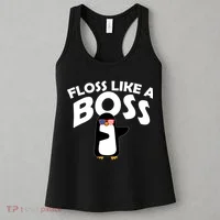 Penguin Floss Like A Boss Women's Tank Top thumb 3