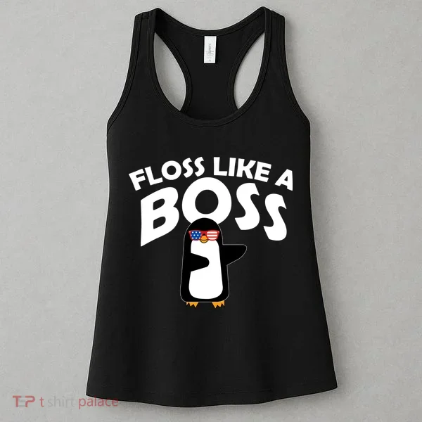 Penguin Floss Like A Boss Women's Tank Top