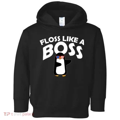 Penguin Floss Like A Boss Toddler Hoodie