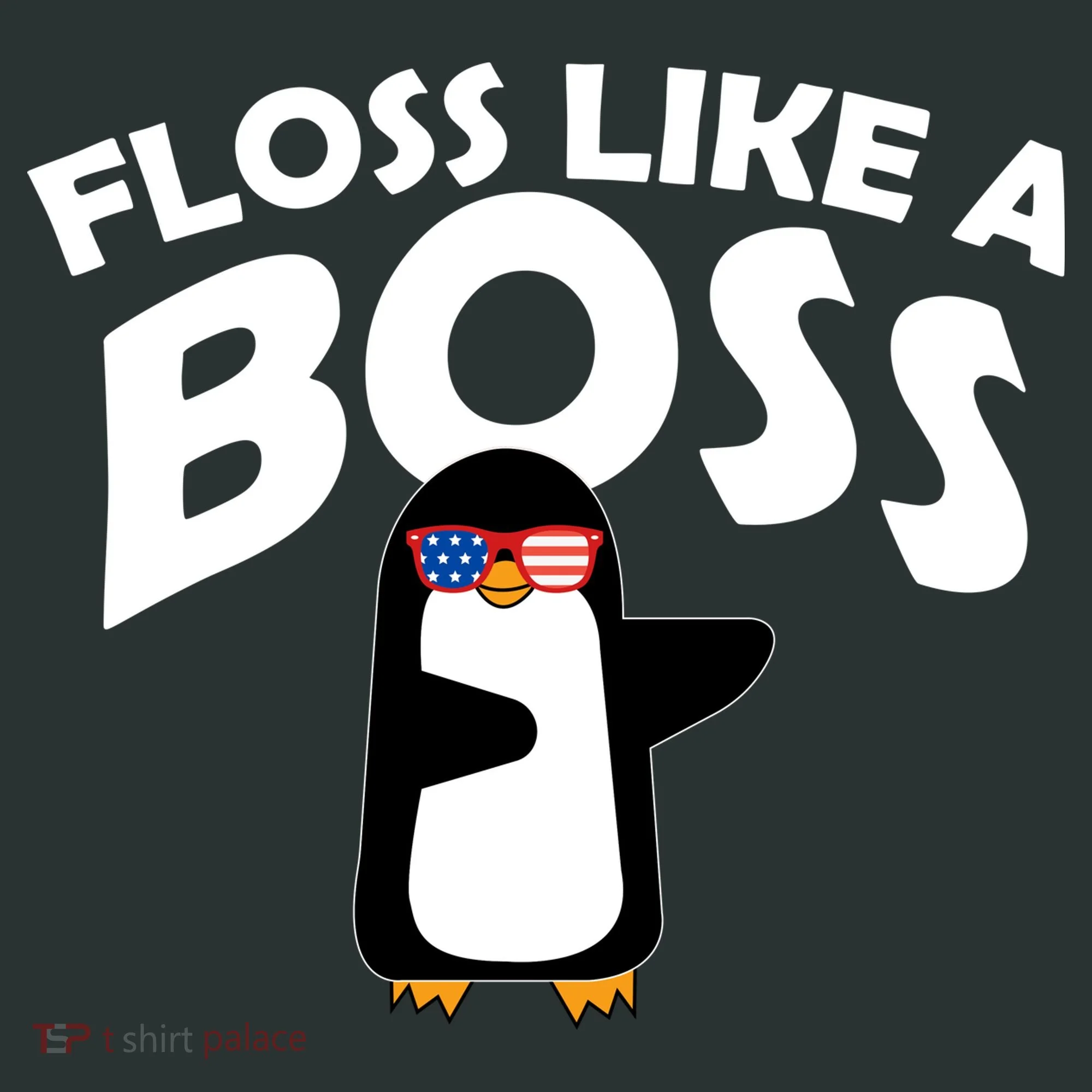 Penguin Floss Like A Boss Hoodie