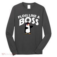 Penguin Floss Like A Boss Long Sleeve Shirt thumb 0