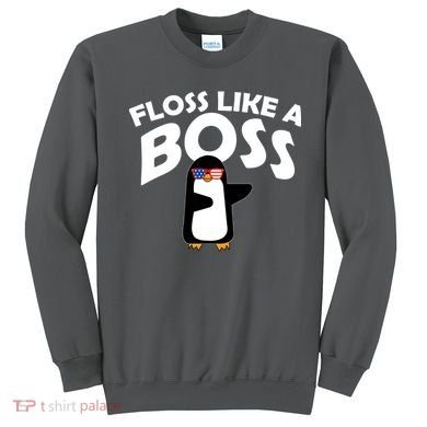 Penguin Floss Like A Boss Sweatshirt
