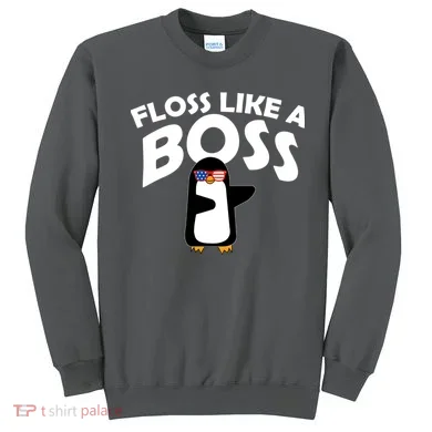 Penguin Floss Like A Boss Sweatshirt