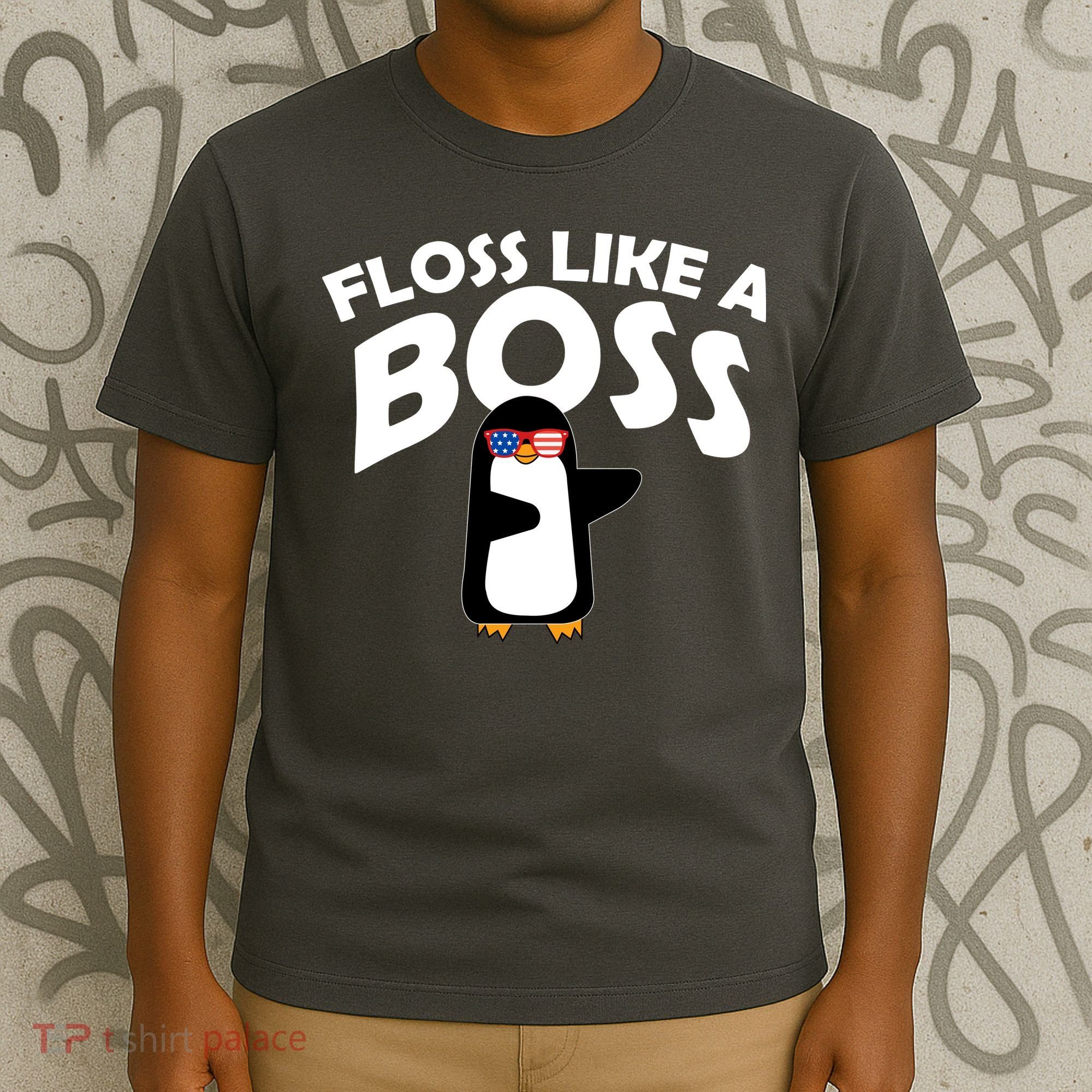 Penguin Floss Like A Boss T-Shirt