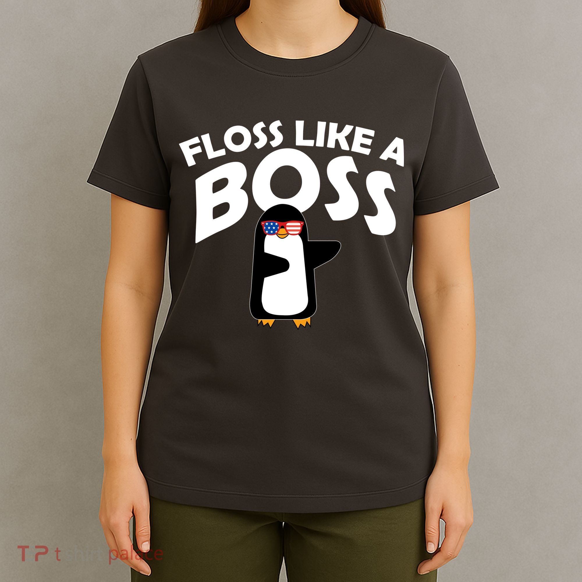 Penguin Floss Like A Boss T-Shirt