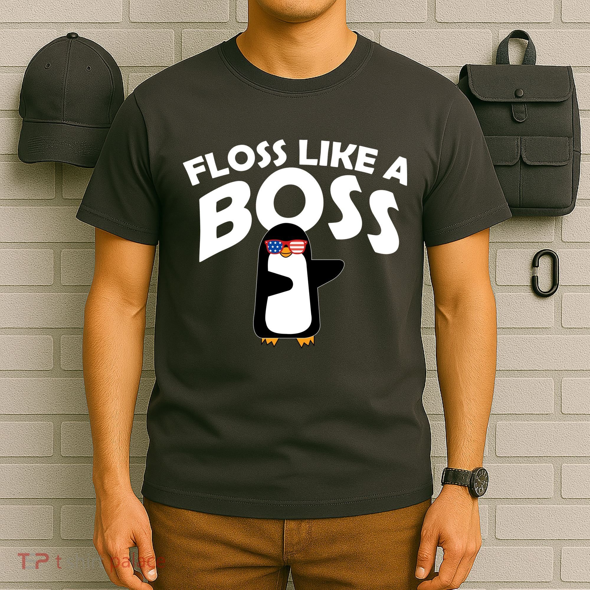 Penguin Floss Like A Boss T-Shirt