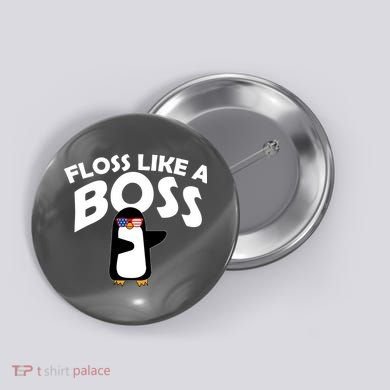 Penguin Floss Like A Boss Button