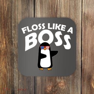 Penguin Floss Like A Boss Coaster