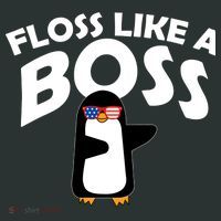 Penguin Floss Like A Boss Baby Bodysuit thumb 2