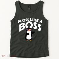 Penguin Floss Like A Boss Tank Top thumb 2