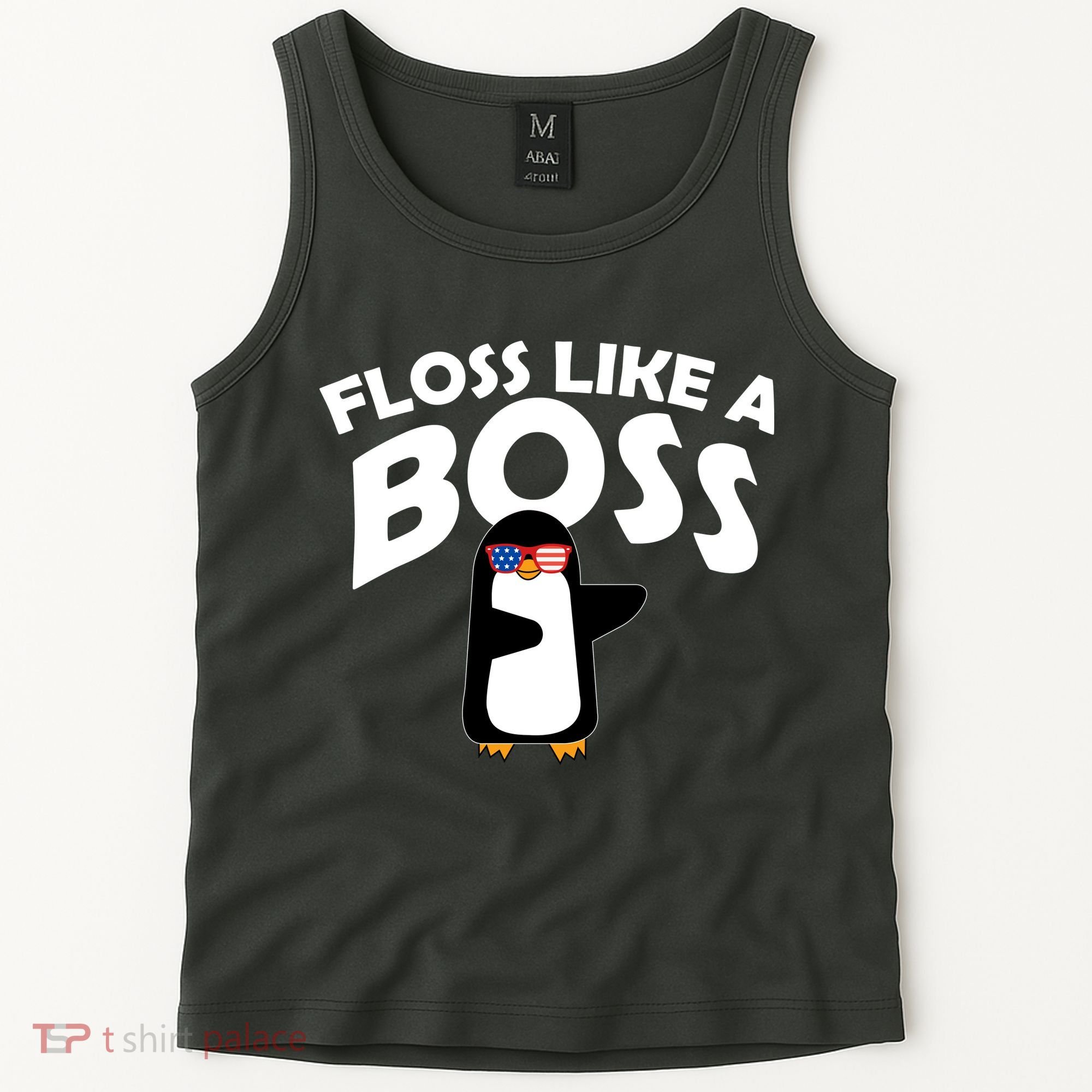 Penguin Floss Like A Boss Tank Top