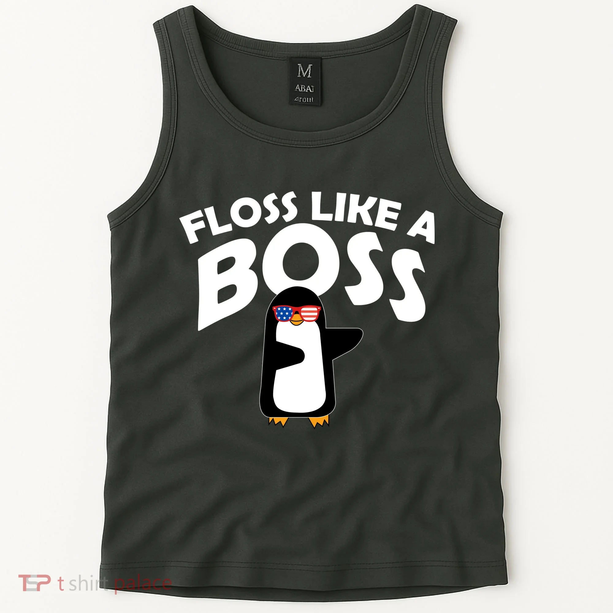 Penguin Floss Like A Boss Tank Top