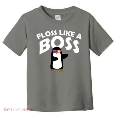Penguin Floss Like A Boss Toddler T-Shirt
