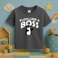 Penguin Floss Like A Boss Toddler T-Shirt thumb 3