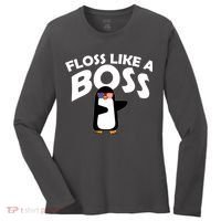 Penguin Floss Like A Boss Women's Long Sleeve Shirt thumb 0