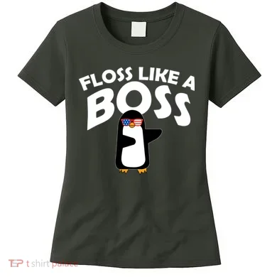 Penguin Floss Like A Boss Women's T-Shirt