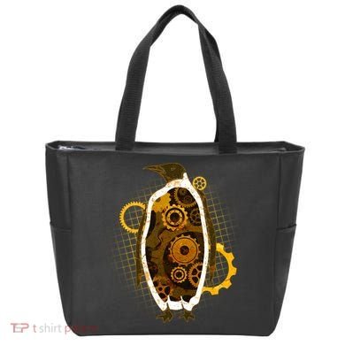 Penguin Gears Tote Bag
