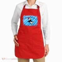 Penguin Skating Merry Christmas Apron thumb 2