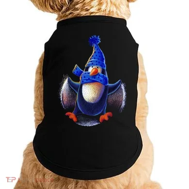 Penguin Snow Angel Doggie Tank