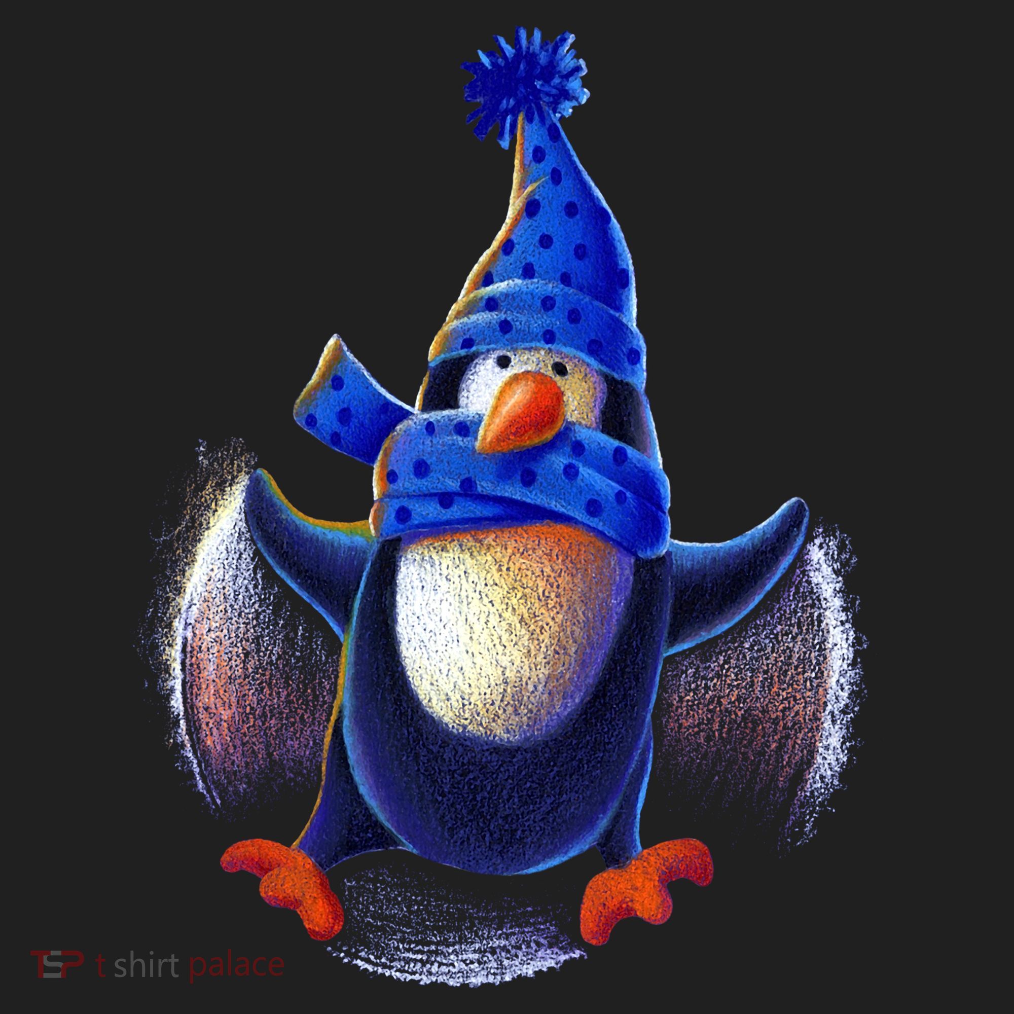 Penguin Snow Angel Hat