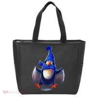 Penguin Snow Angel Tote Bag thumb 0