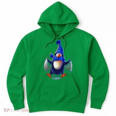 Penguin Snow Angel Hoodie