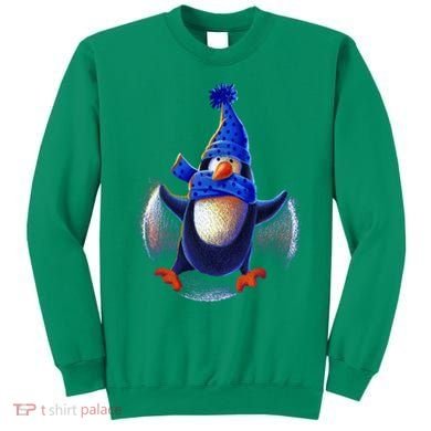 Penguin Snow Angel Sweatshirt