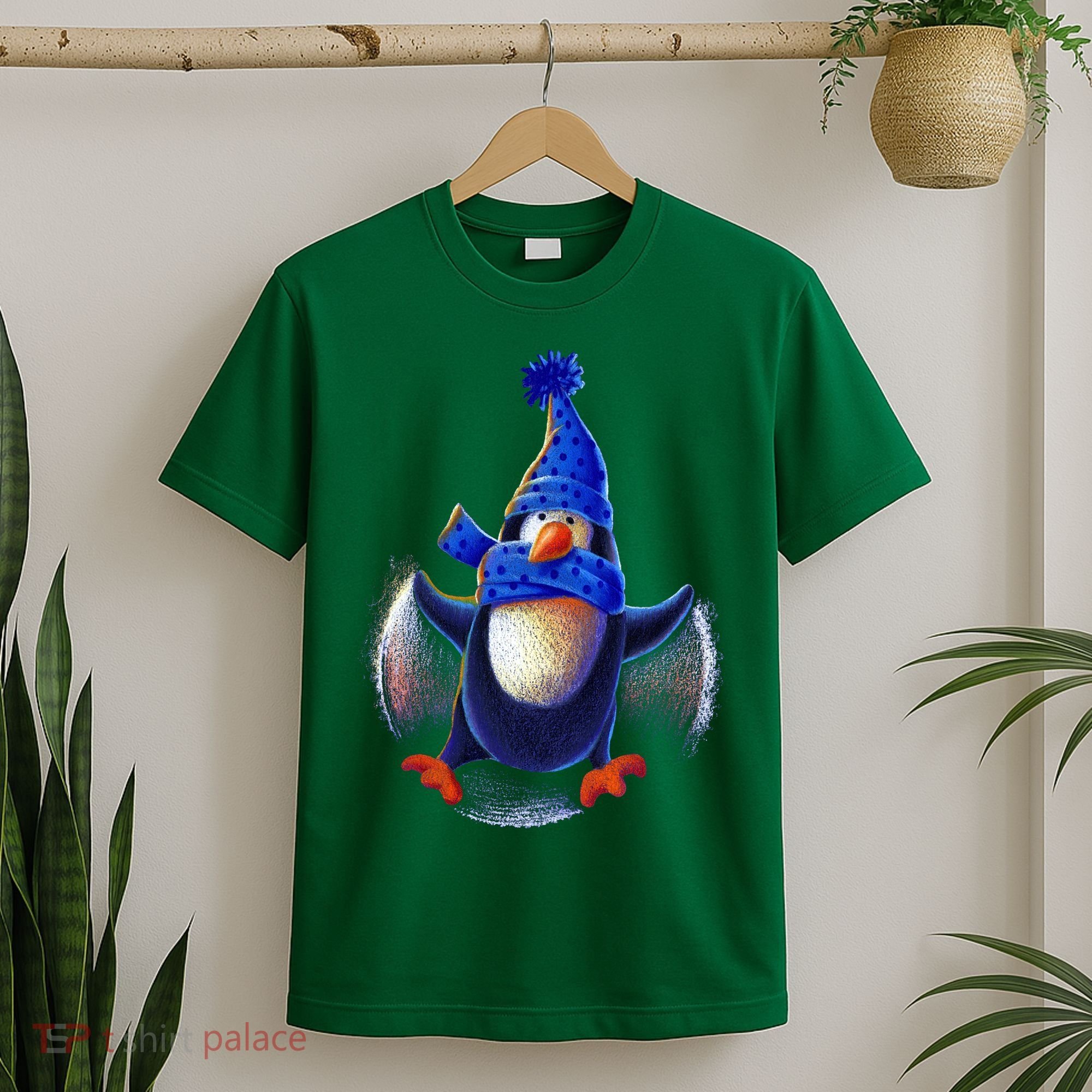 Penguin Snow Angel T-Shirt