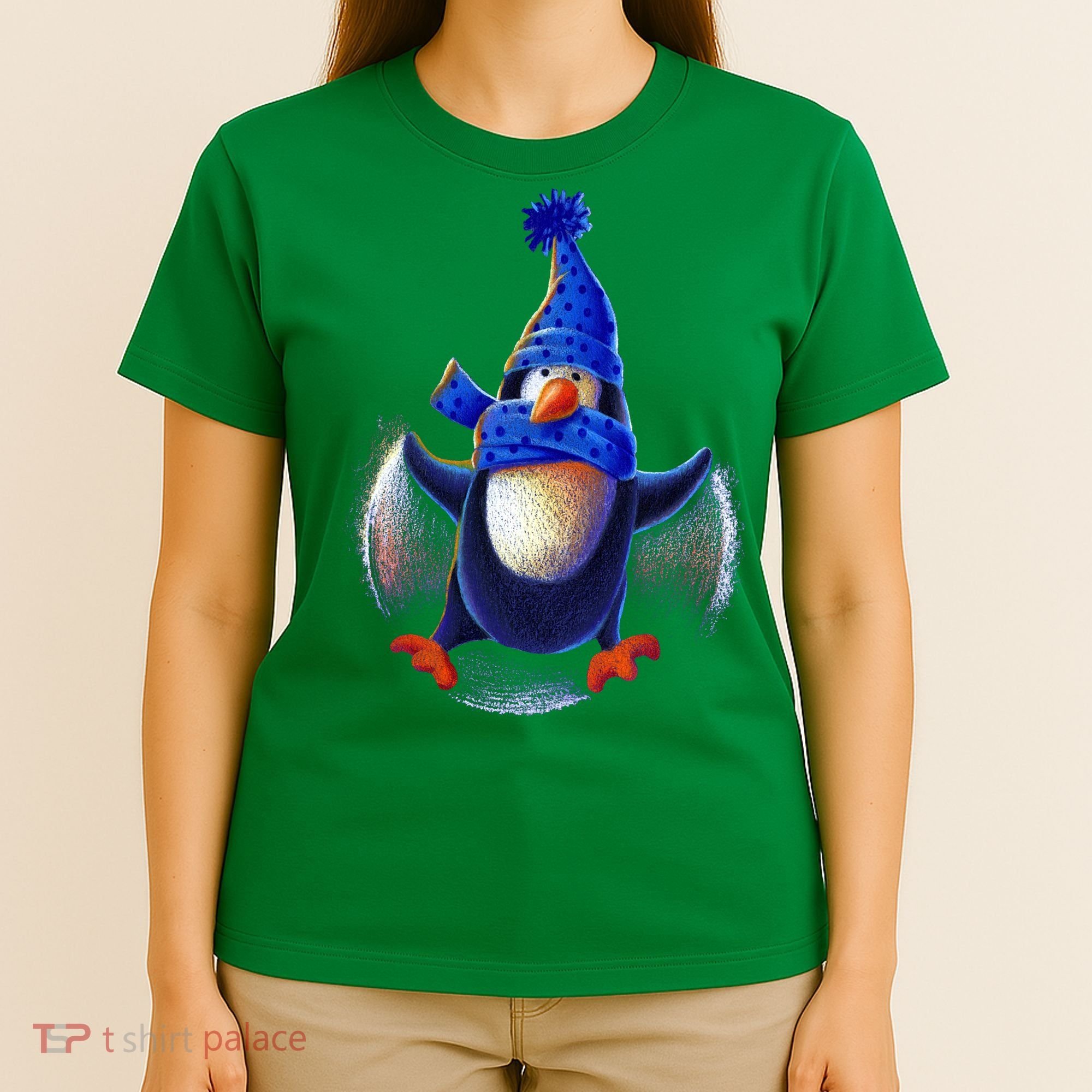 Penguin Snow Angel T-Shirt