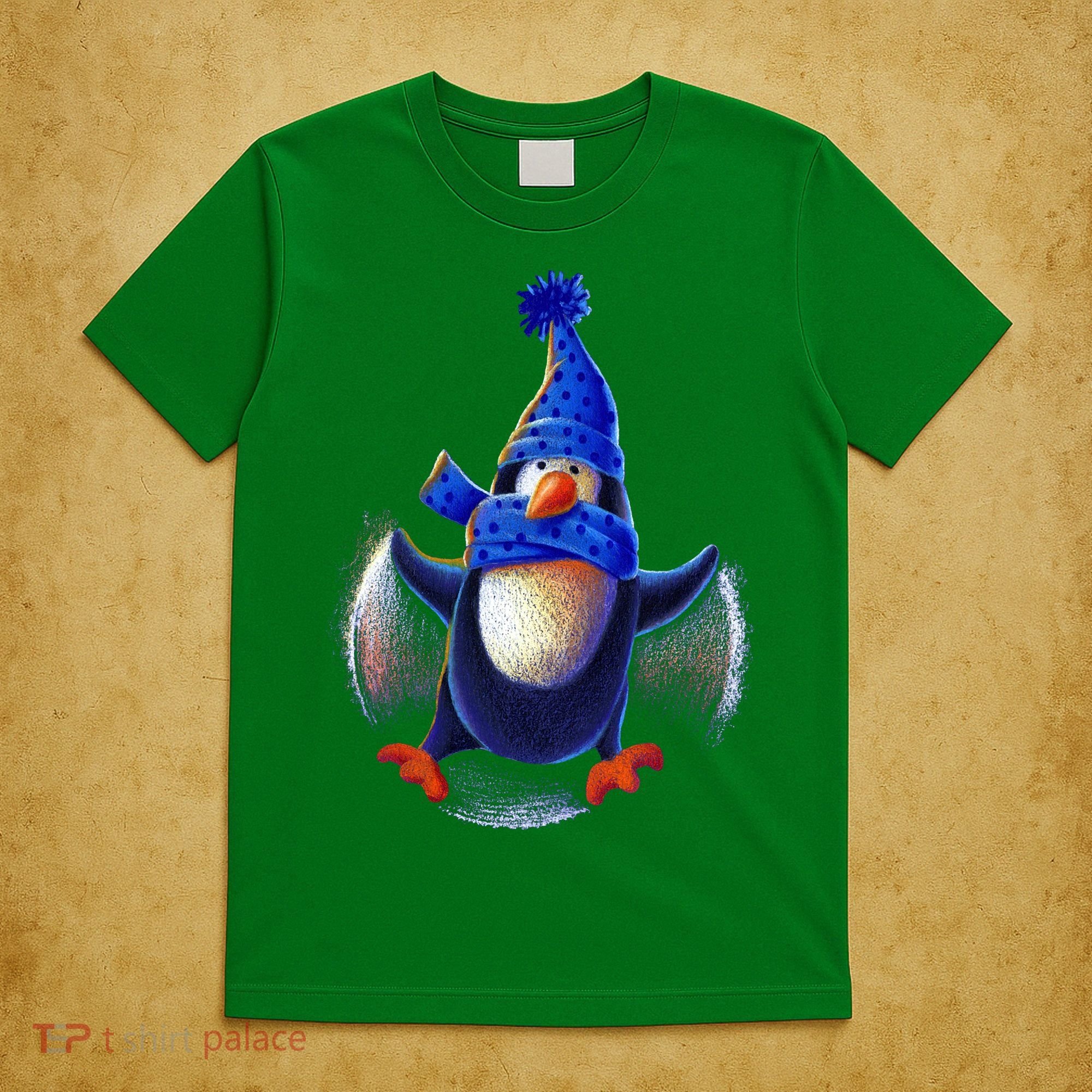 Penguin Snow Angel T-Shirt