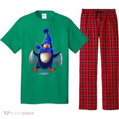 Penguin Snow Angel Pajama Set