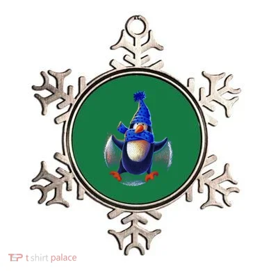 Penguin Snow Angel Ornament