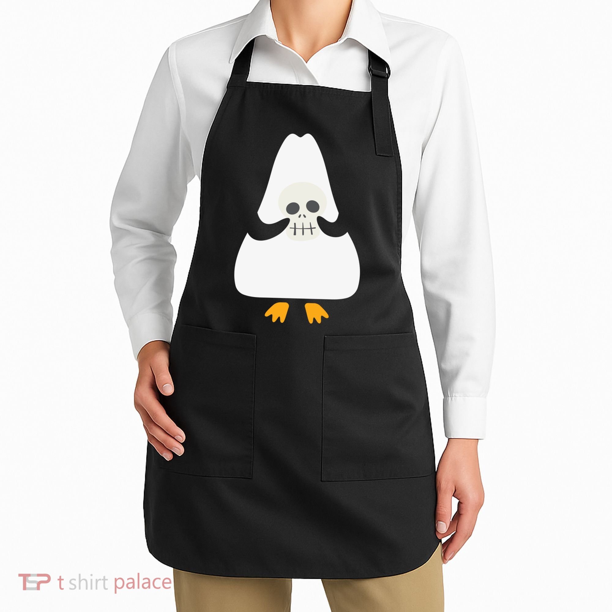Penguin Tuxedo Costume Apron