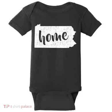 Pennsylvania Home State Baby Bodysuit
