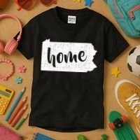 Pennsylvania Home State Kids T-Shirt thumb 3